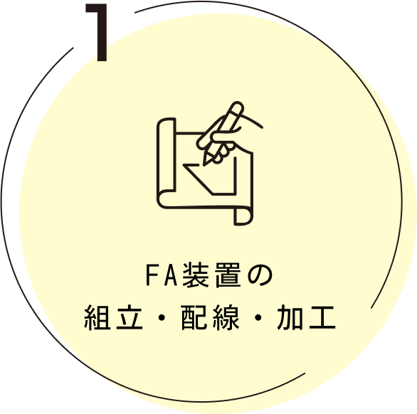 FA装置の 組立・配線・加工